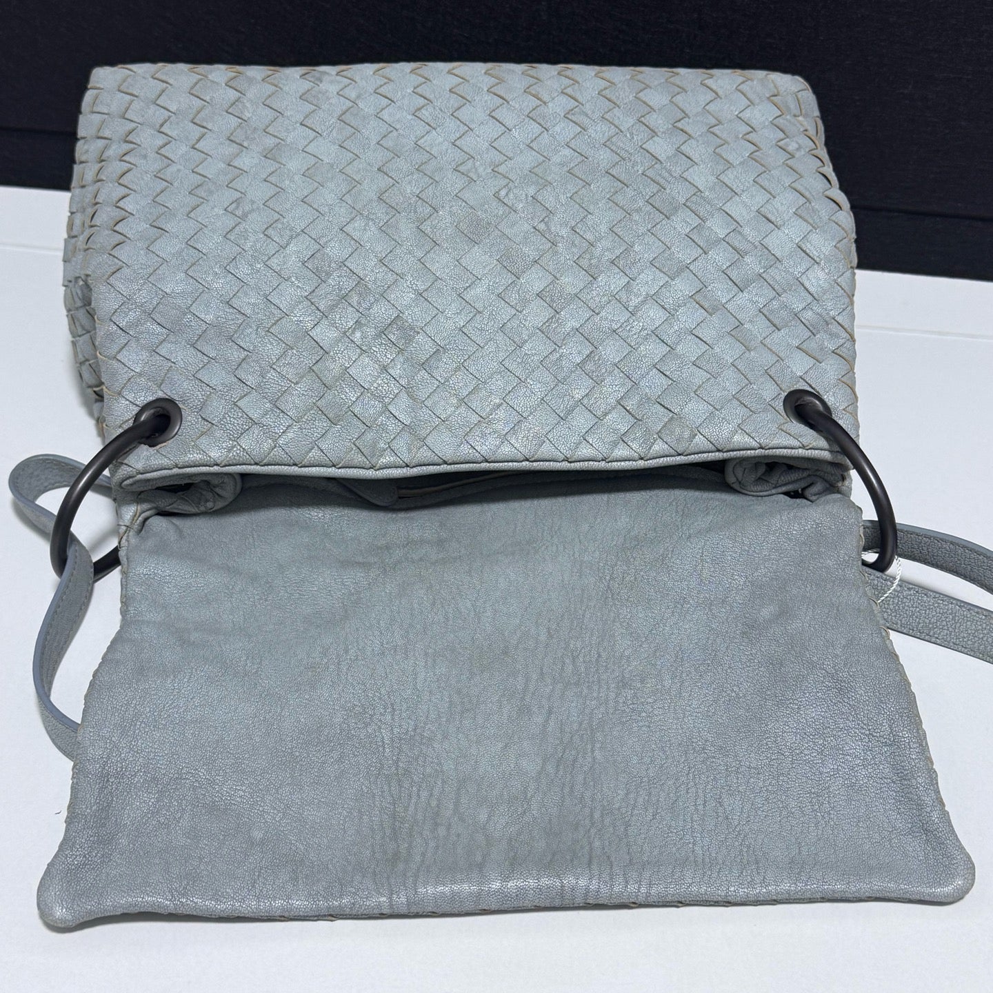 Bottega Veneta - The Pouch - Leather - Blue - (small)