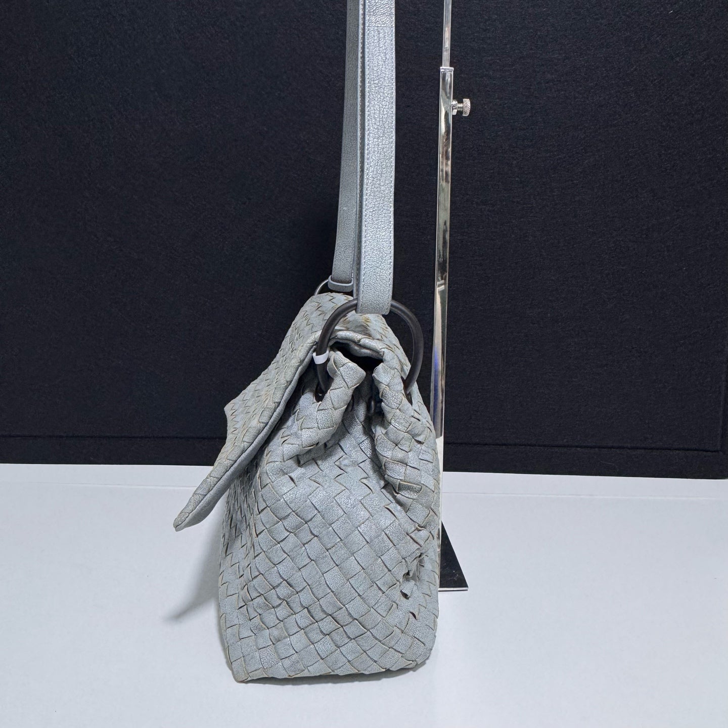Bottega Veneta - The Pouch - Leather - Blue - (small)