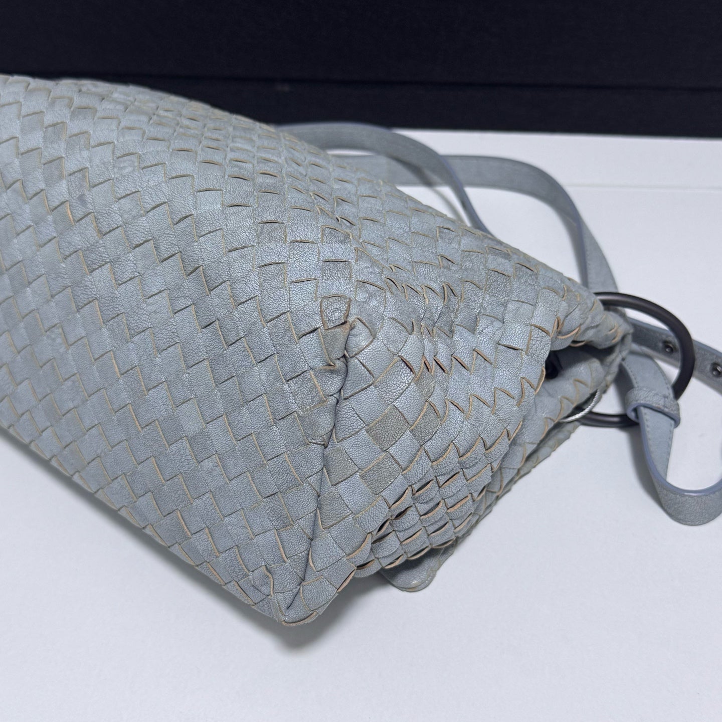Bottega Veneta - The Pouch - Leather - Blue - (small)