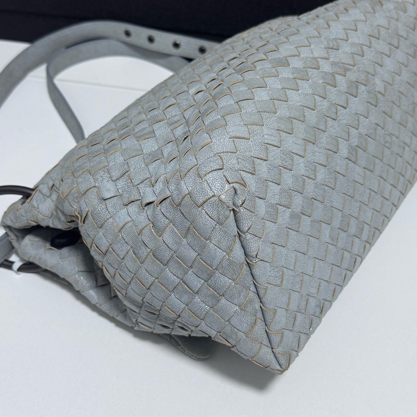 Bottega Veneta - The Pouch - Leather - Blue - (small)