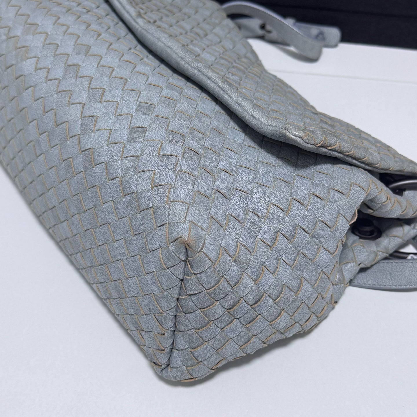 Bottega Veneta - The Pouch - Leather - Blue - (small)