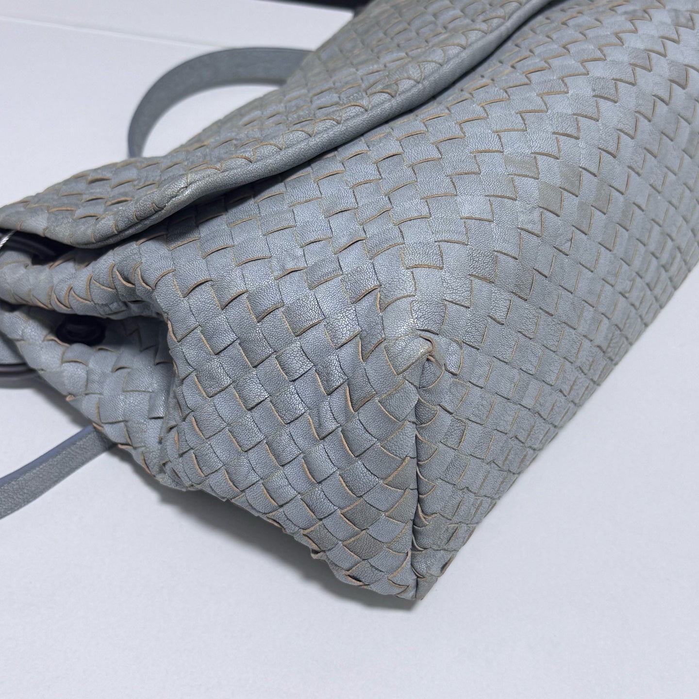 Bottega Veneta - The Pouch - Leather - Blue - (small)