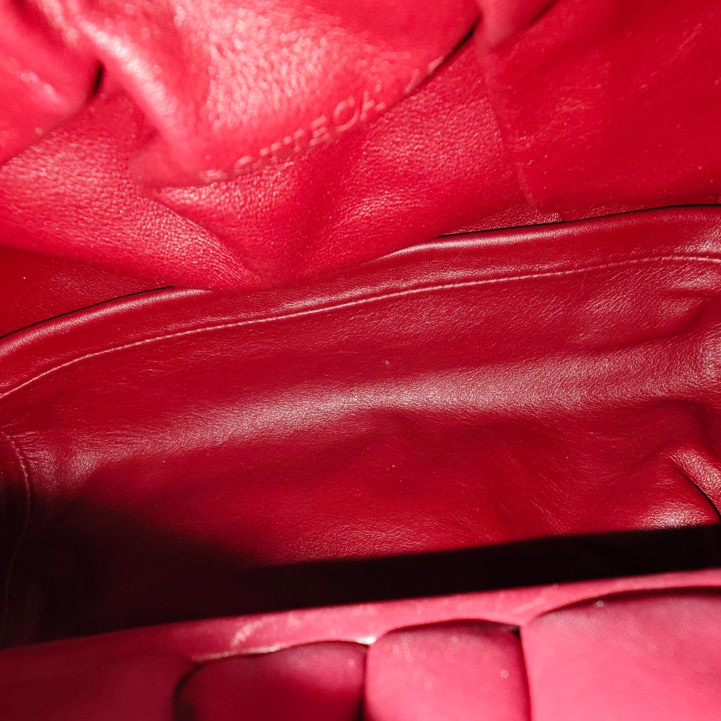 Bottega Veneta - The Pouch - Leather - Burgundy - (medium)