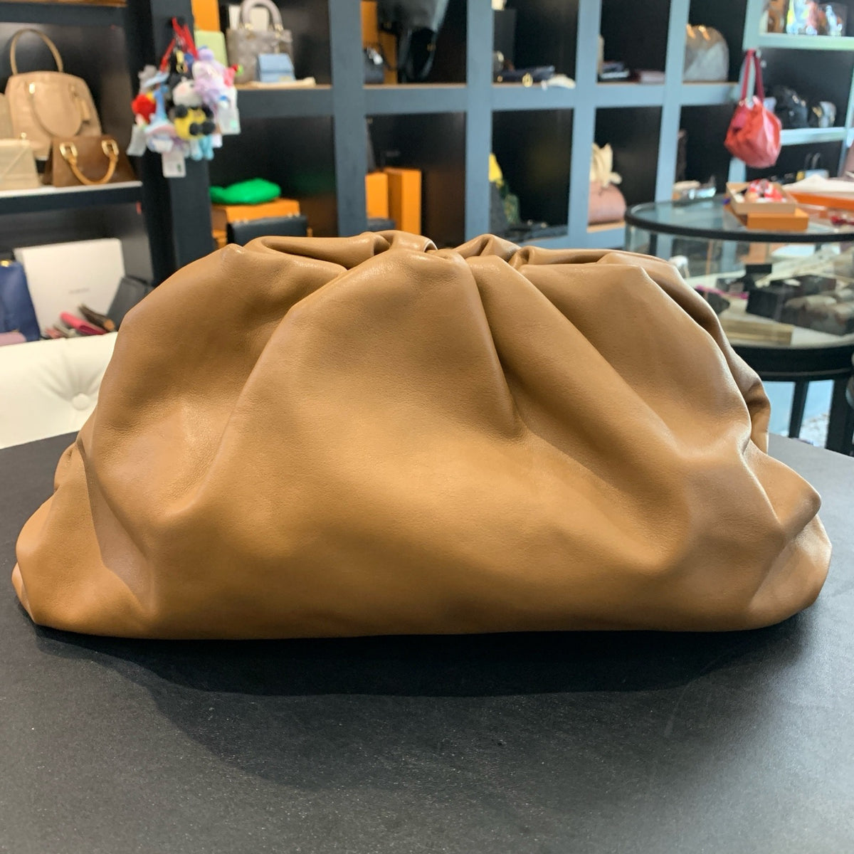 Bottega Veneta - The Pouch - Leather - Camel - (Large)