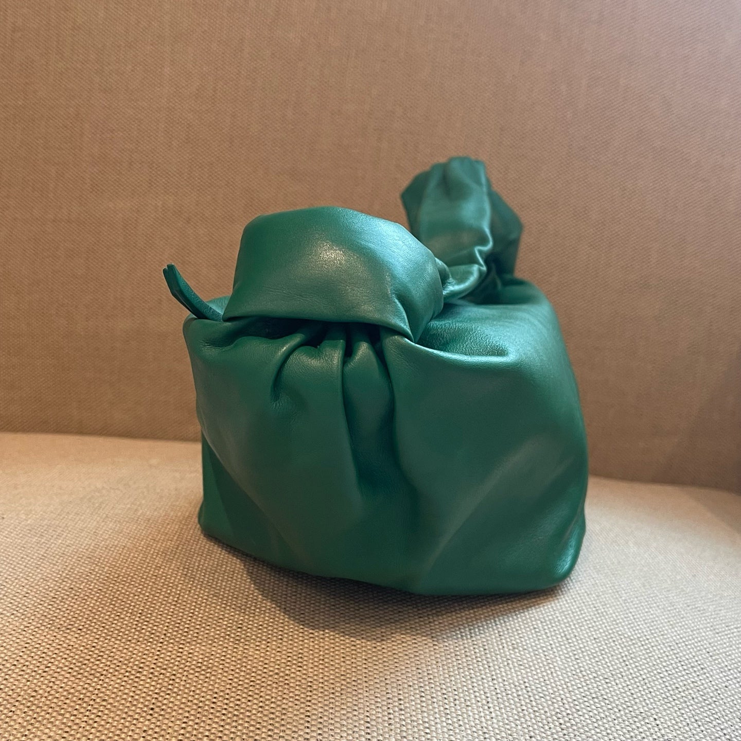 Bottega Veneta - The Pouch - Leather - Green with Gold-Tone Hardware - (Small)