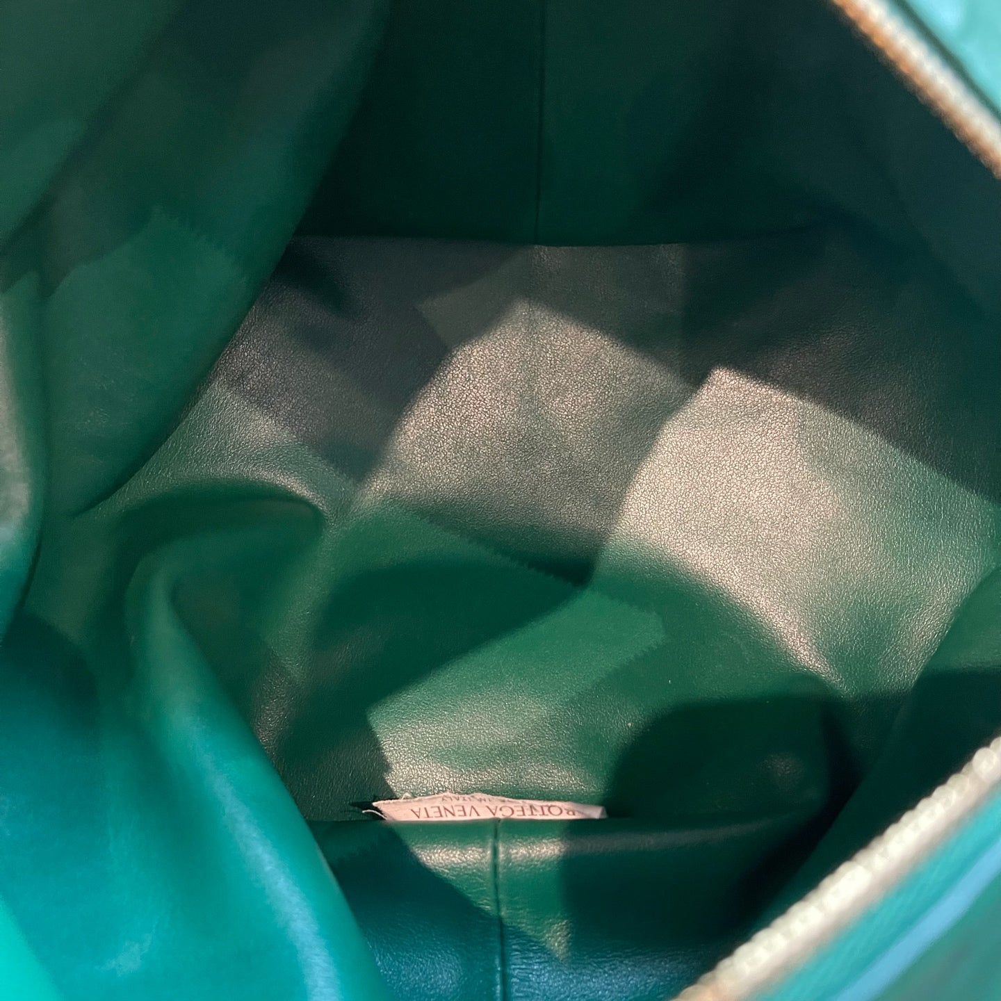 Bottega Veneta - The Pouch - Leather - Green with Gold-Tone Hardware - (Small)