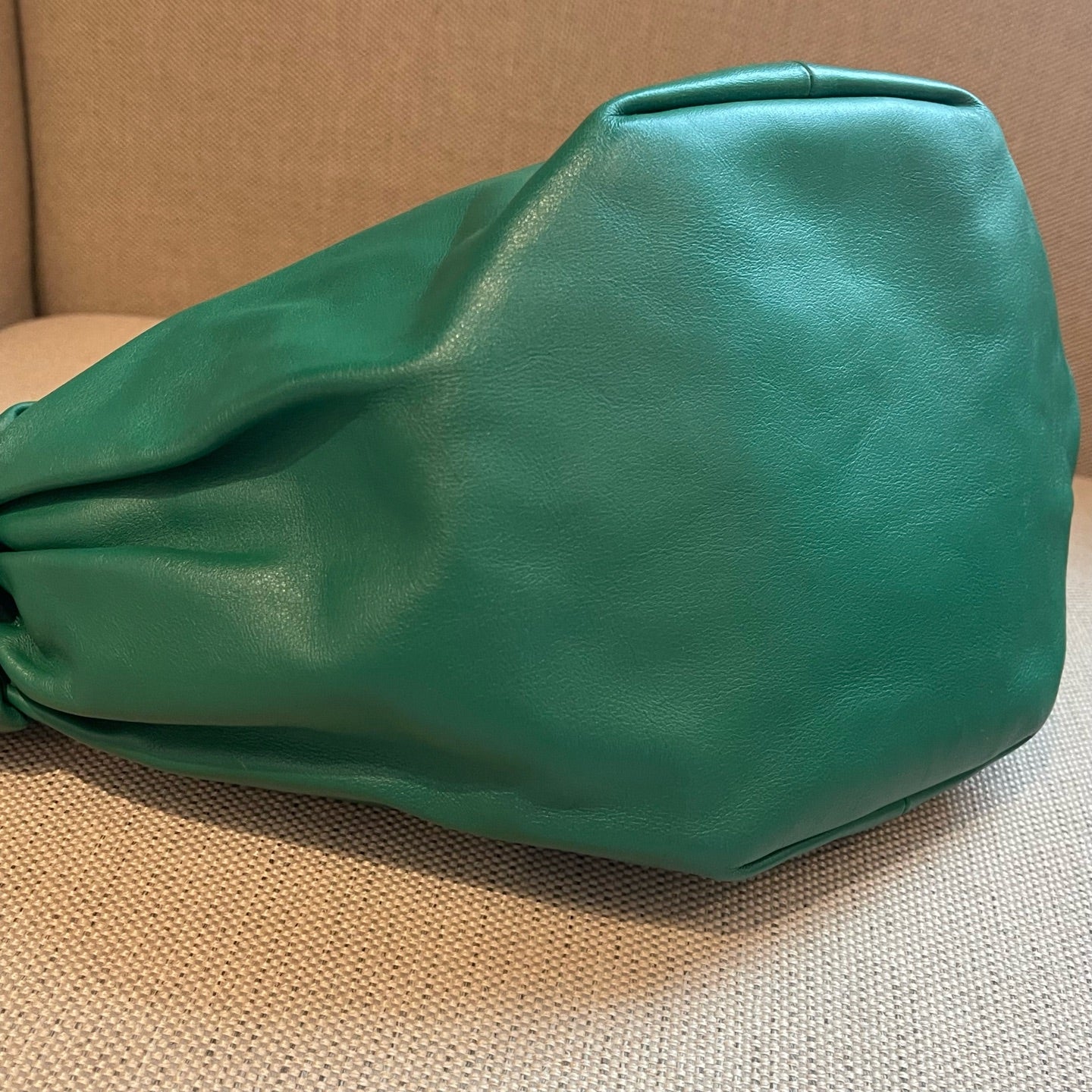 Bottega Veneta - The Pouch - Leather - Green with Gold-Tone Hardware - (Small)