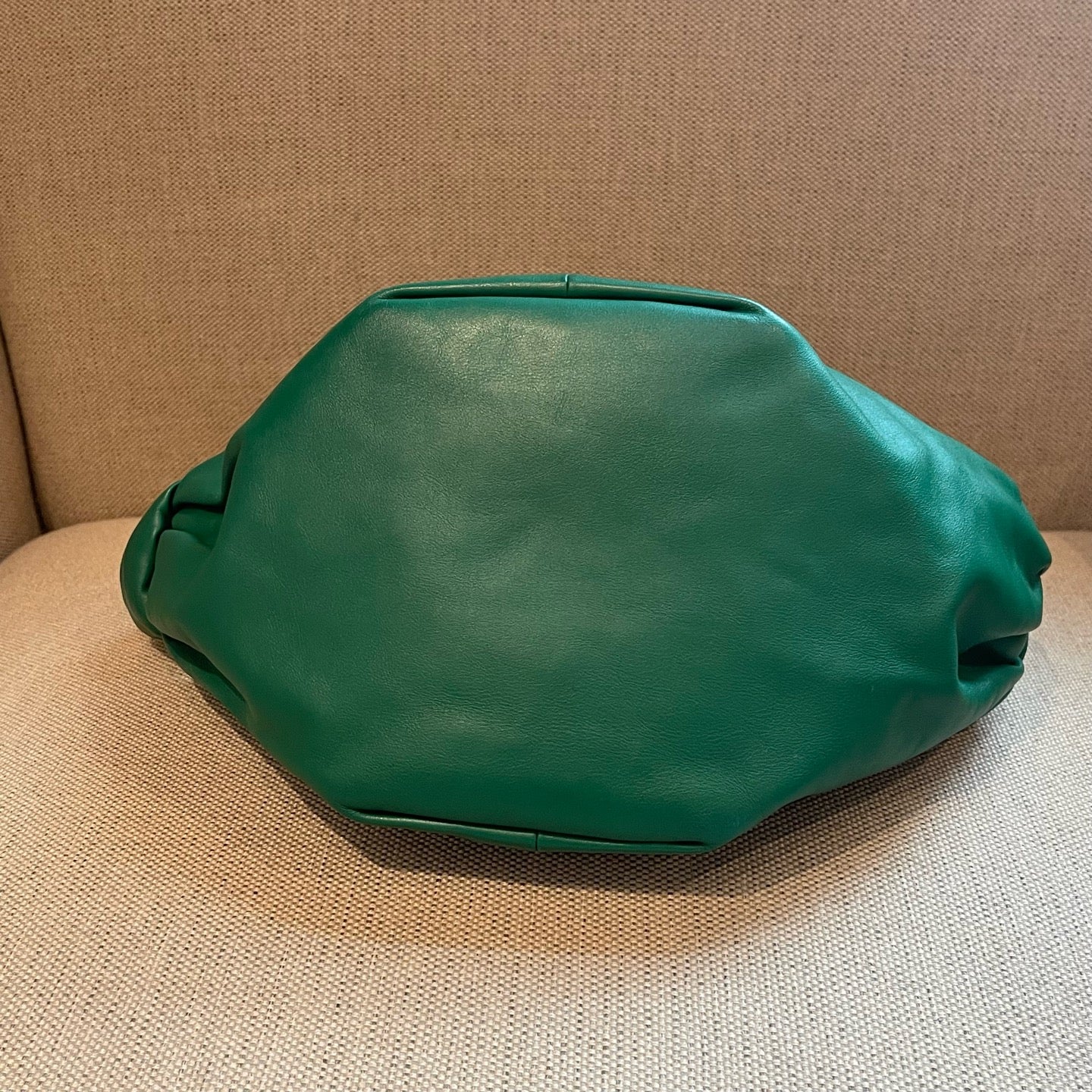 Bottega Veneta - The Pouch - Leather - Green with Gold-Tone Hardware - (Small)