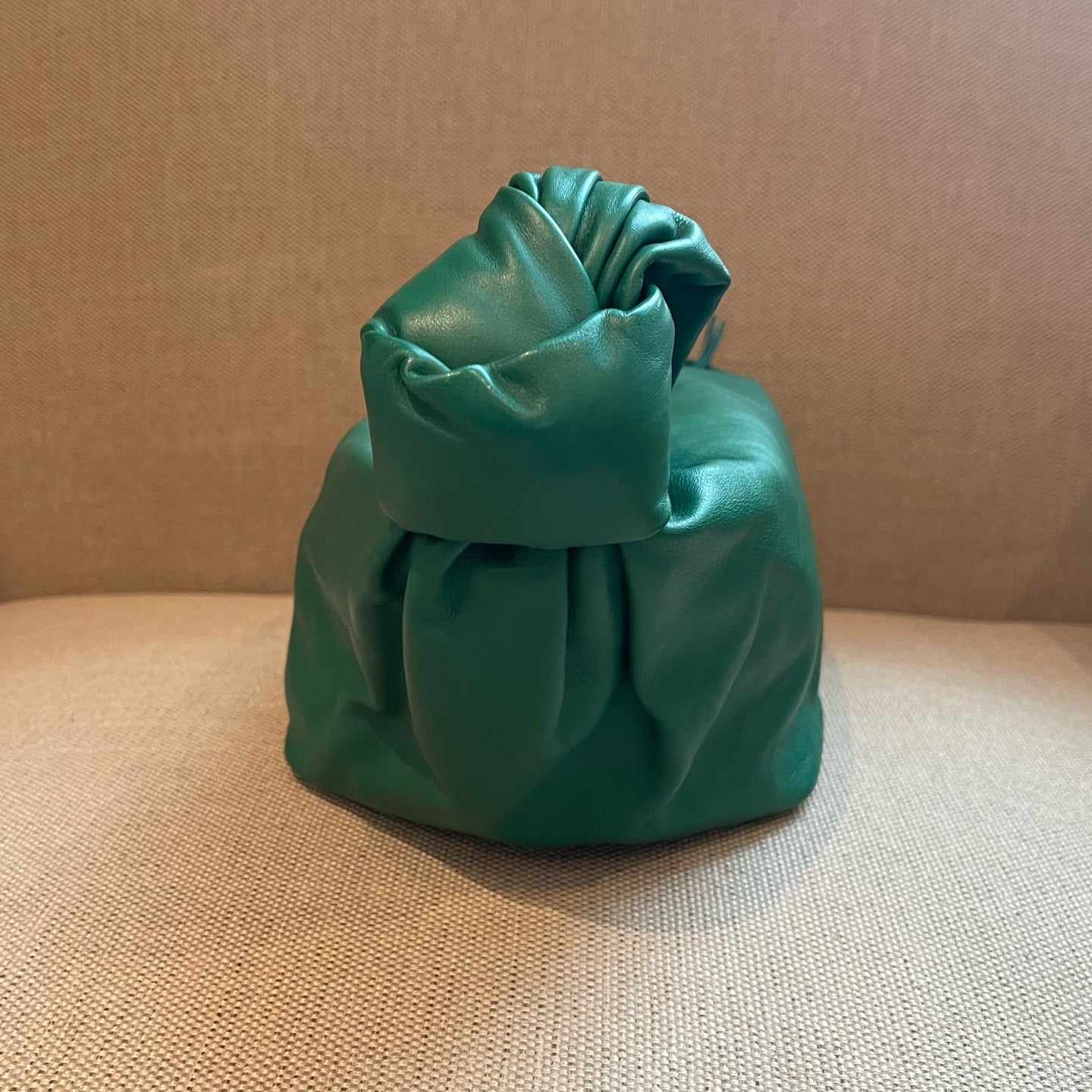 Bottega Veneta - The Pouch - Leather - Green with Gold-Tone Hardware - (Small)