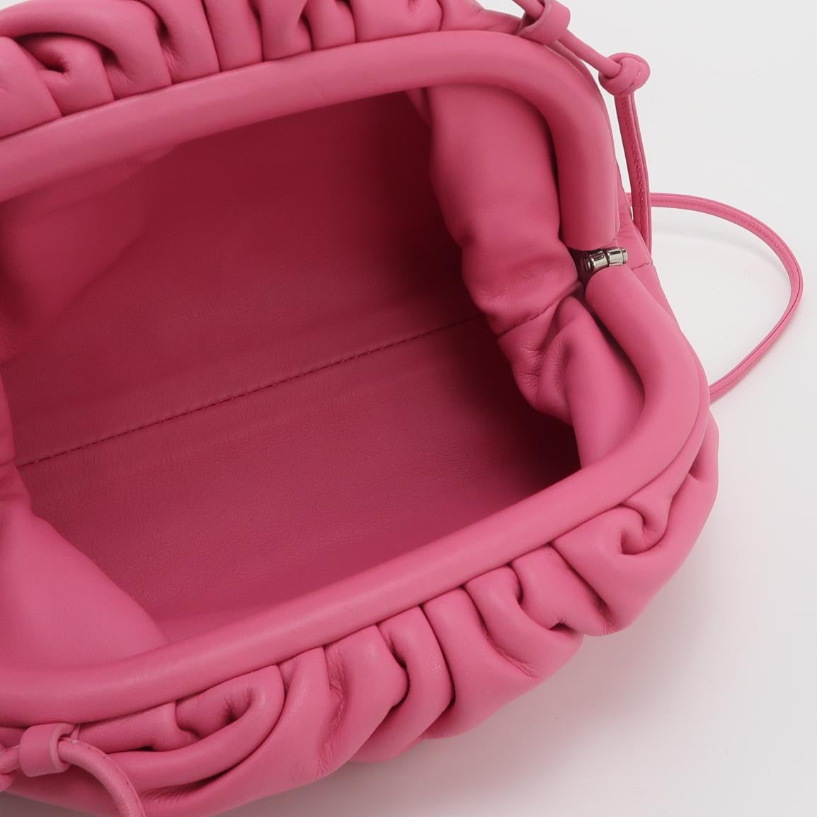 Bottega Veneta - The Pouch - Leather - Pink - (mini)