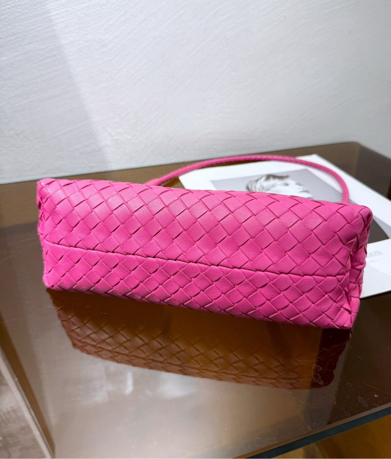 Bottega Veneta - The Pouch - Leather - Pink - (mini)