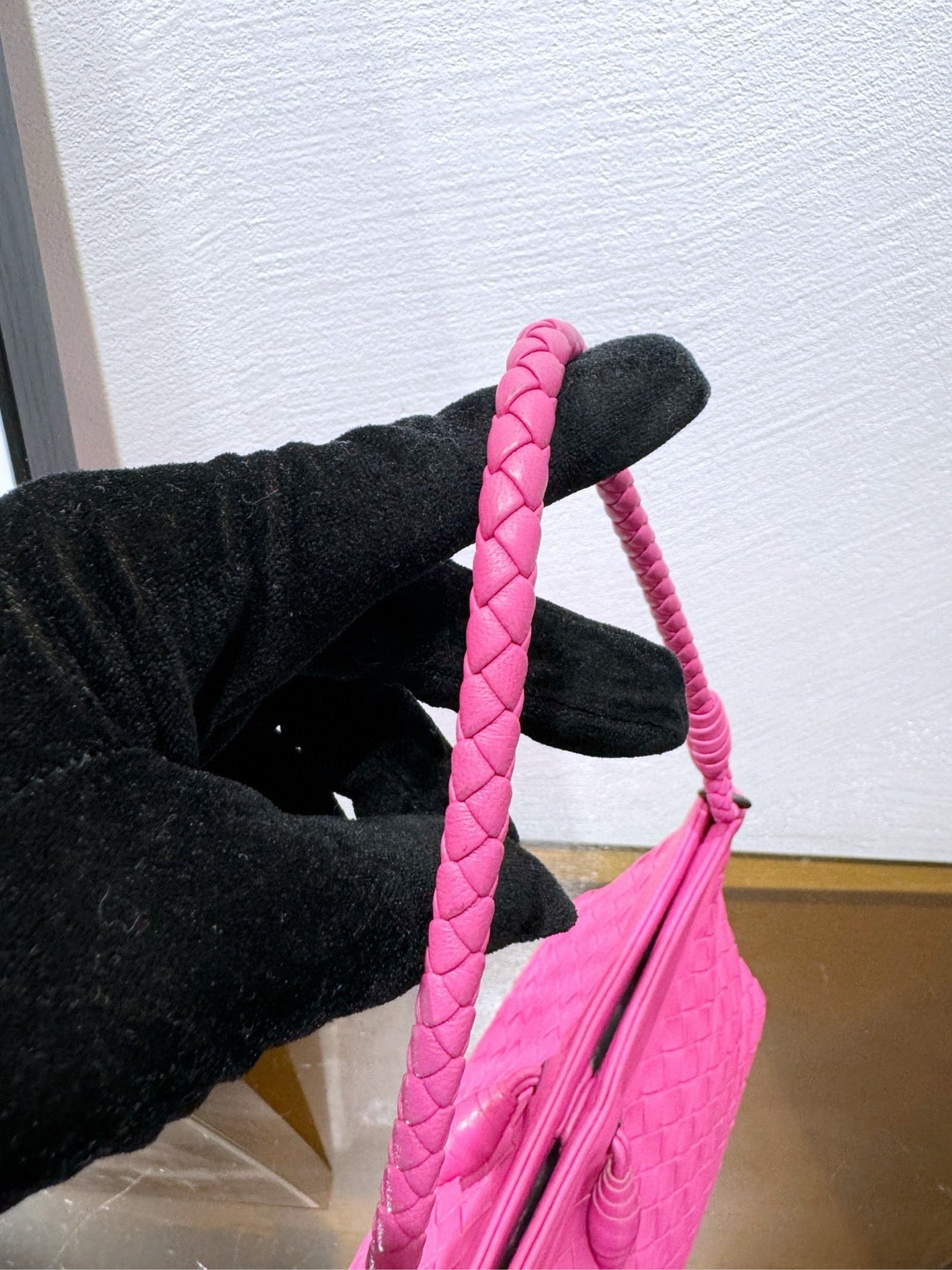 Bottega Veneta - The Pouch - Leather - Pink - (mini)