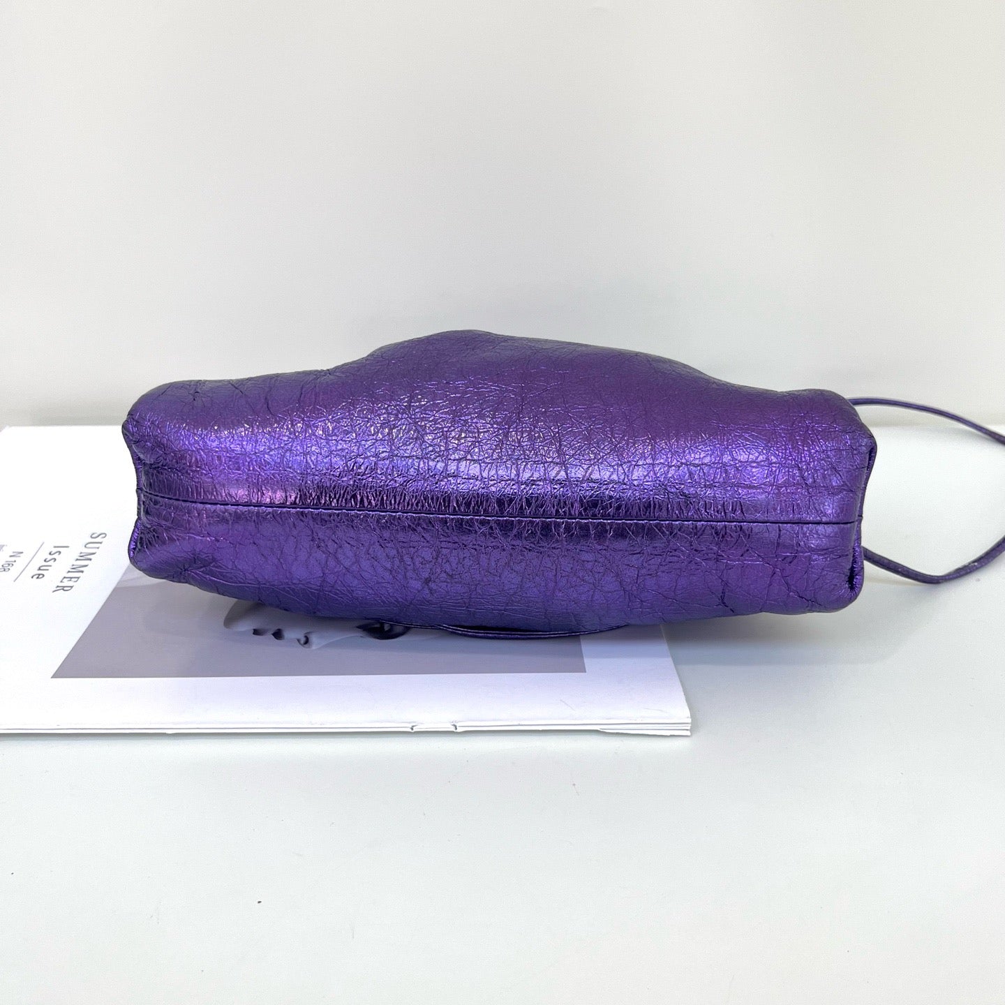 Bottega Veneta - The Pouch - Leather - Purple - (mini)