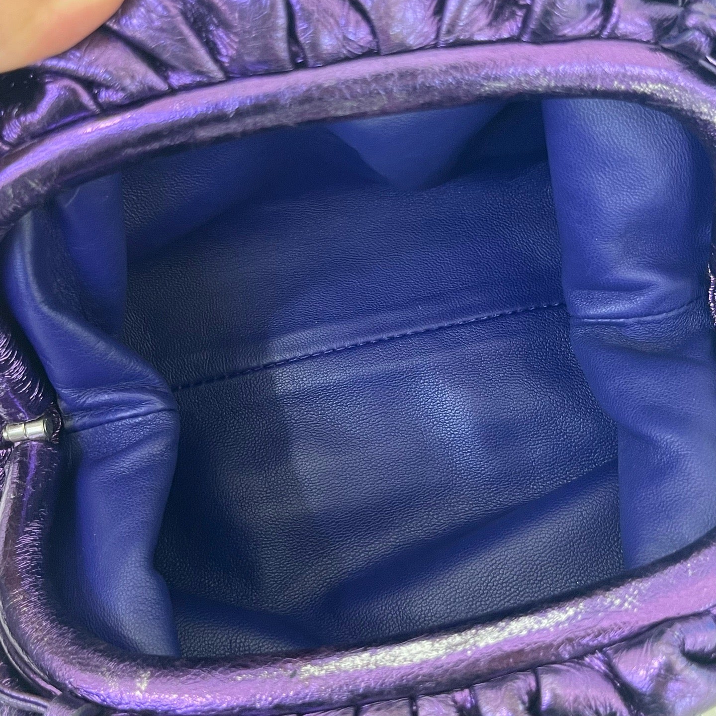 Bottega Veneta - The Pouch - Leather - Purple - (mini)
