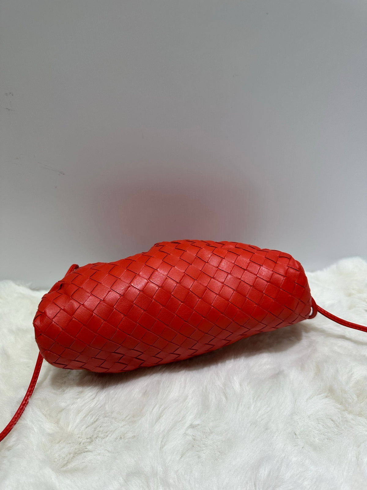 Bottega Veneta - The Pouch - Leather - Red - (small)
