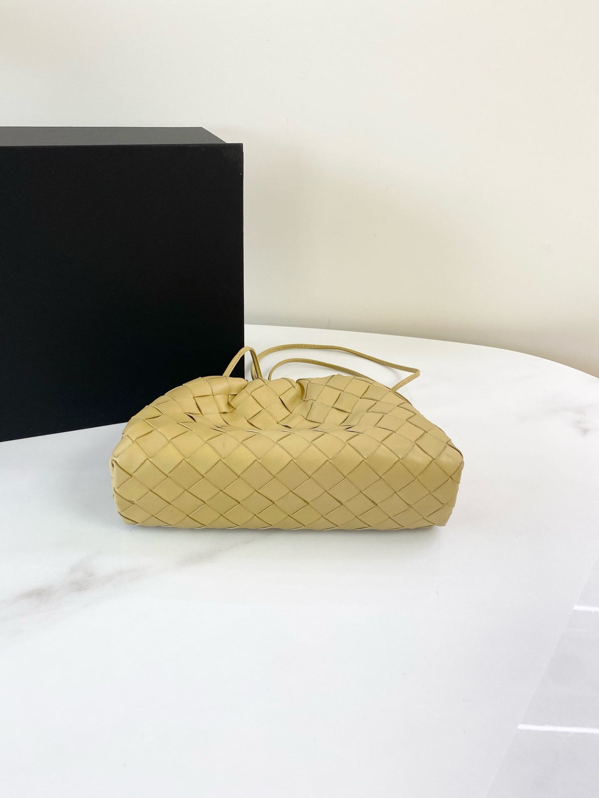 Bottega Veneta - The Pouch Mini - Leather - Beige - (mini)