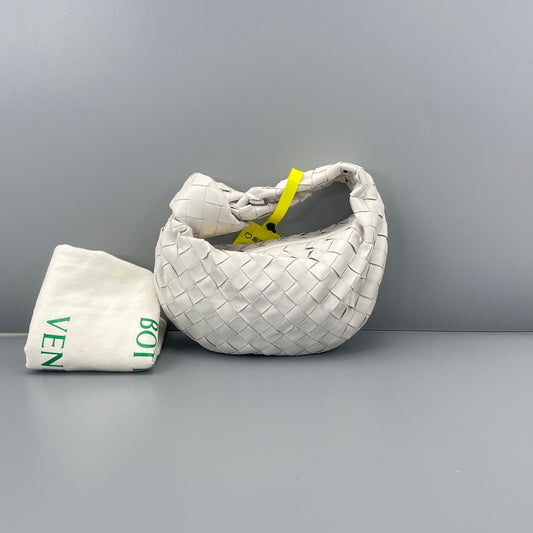 Bottega Veneta - The Pouch (Small) - Leather - White - (small)