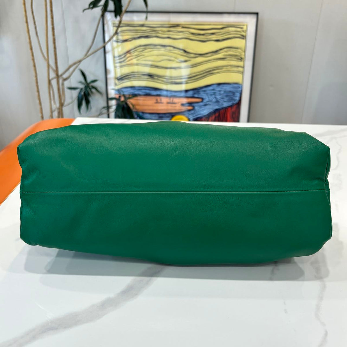 Bottega Veneta - The Pouch Teen - Leather - Green