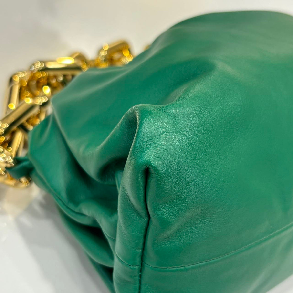 Bottega Veneta - The Pouch Teen - Leather - Green