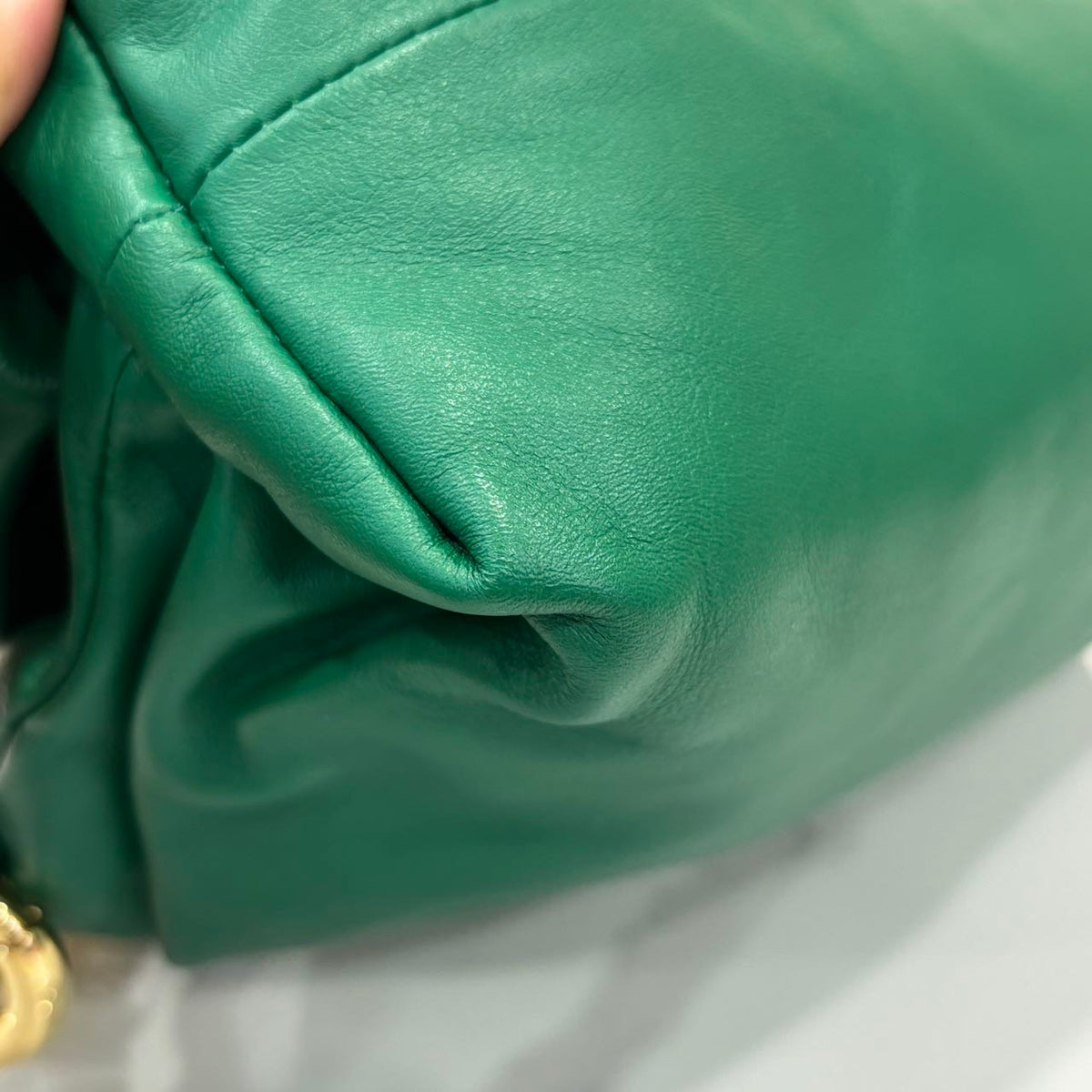 Bottega Veneta - The Pouch Teen - Leather - Green