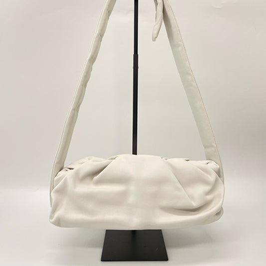 Bottega Veneta - The Shoulder Pouch - Leather - White - (medium)