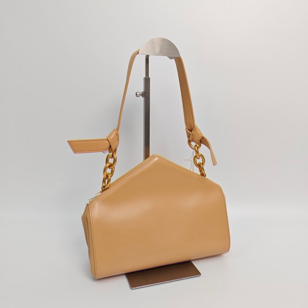 Bottega Veneta - Tip Bag - Leather - Beige - (mini)