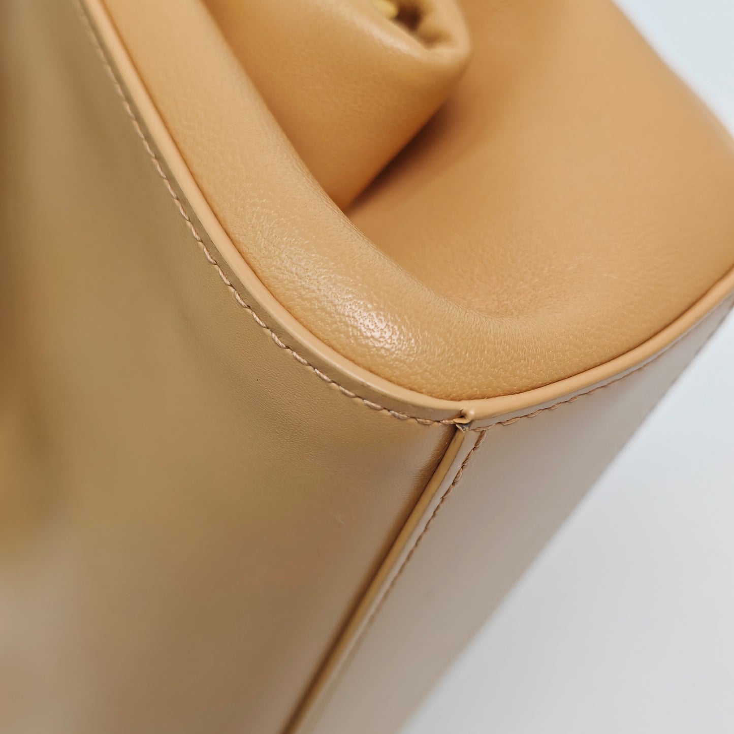 Bottega Veneta - Tip Bag - Leather - Beige - (mini)