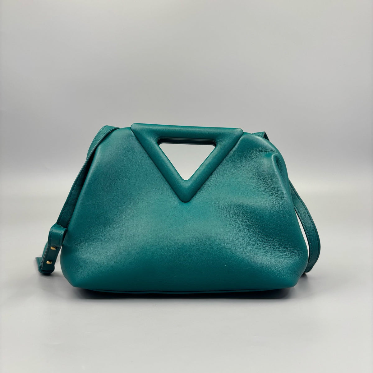 Bottega Veneta - Triangle Bag - Leather - Green - (mini)
