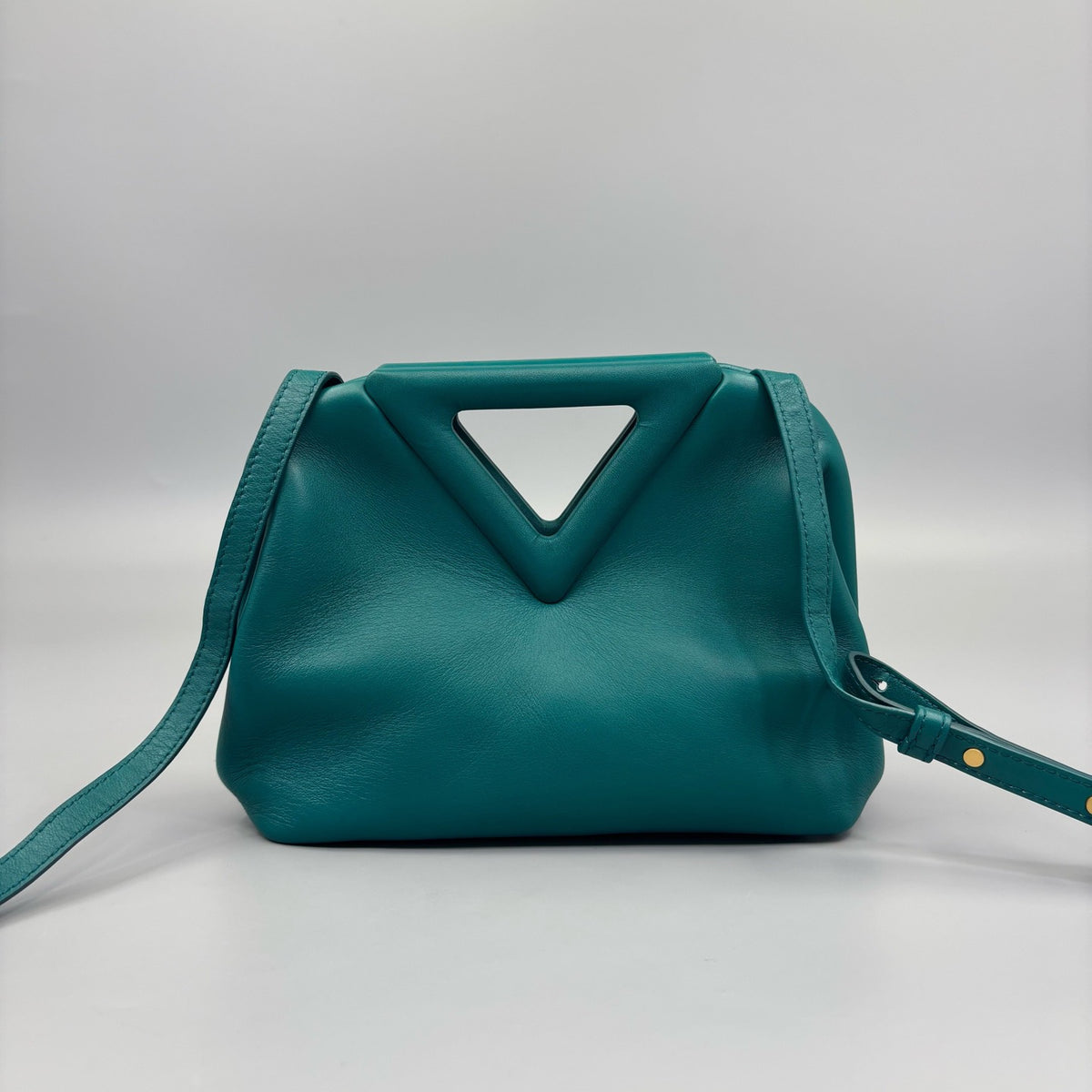 Bottega Veneta - Triangle Bag - Leather - Green - (mini)