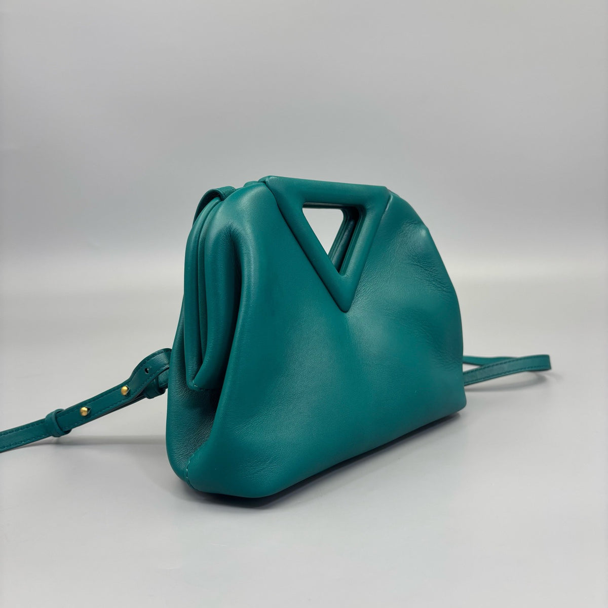 Bottega Veneta - Triangle Bag - Leather - Green - (mini)