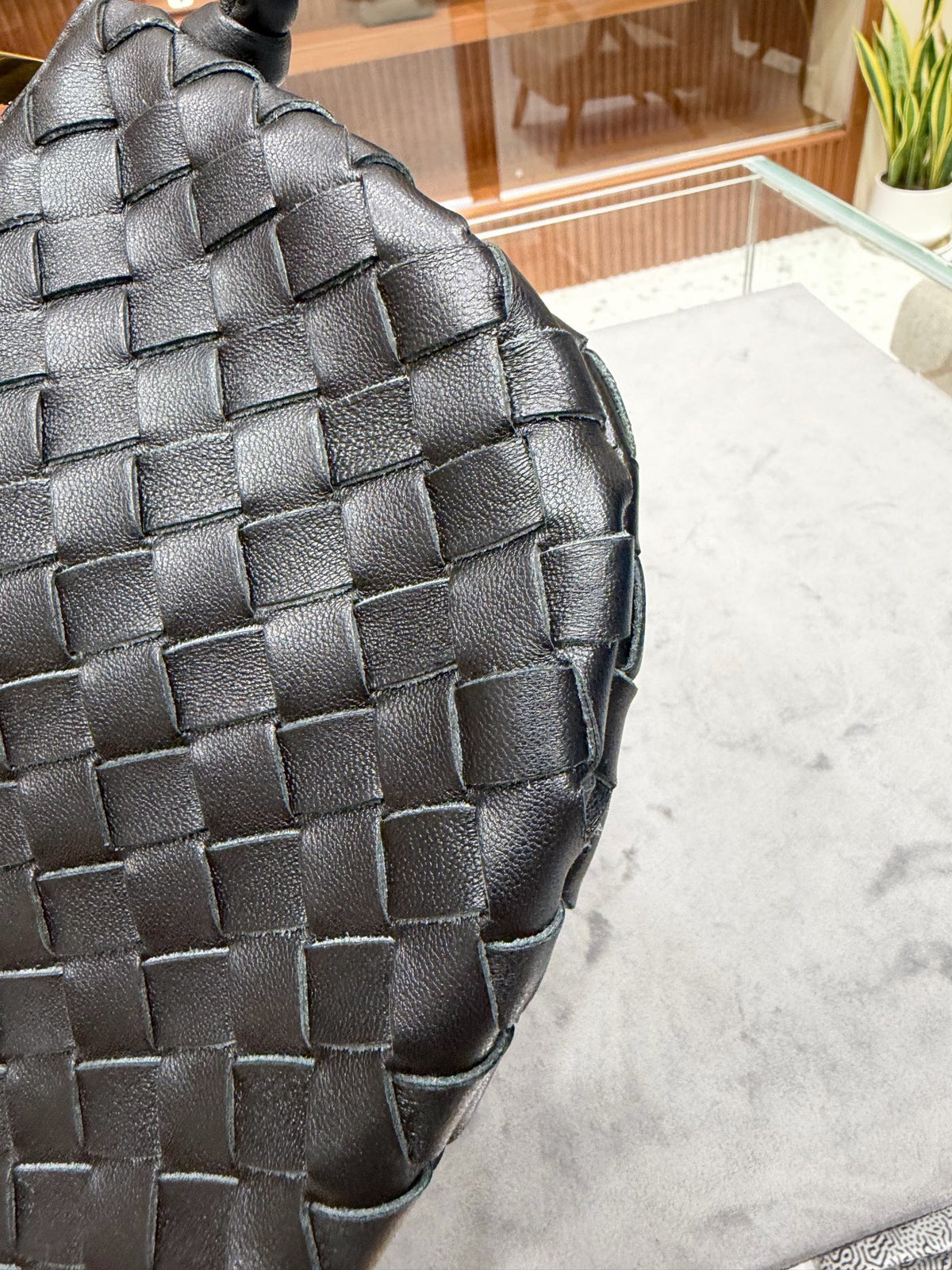 Bottega Veneta - Turn Mini - Leather - Black - (mini)