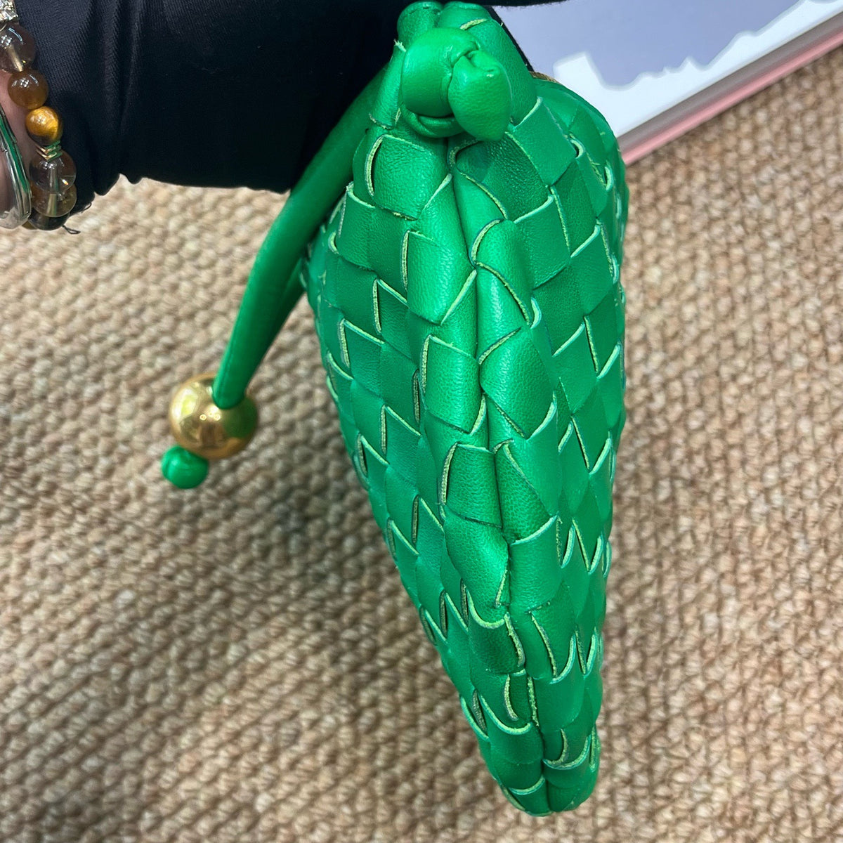 Bottega Veneta - Turn Small - Leather - Green - (Small)