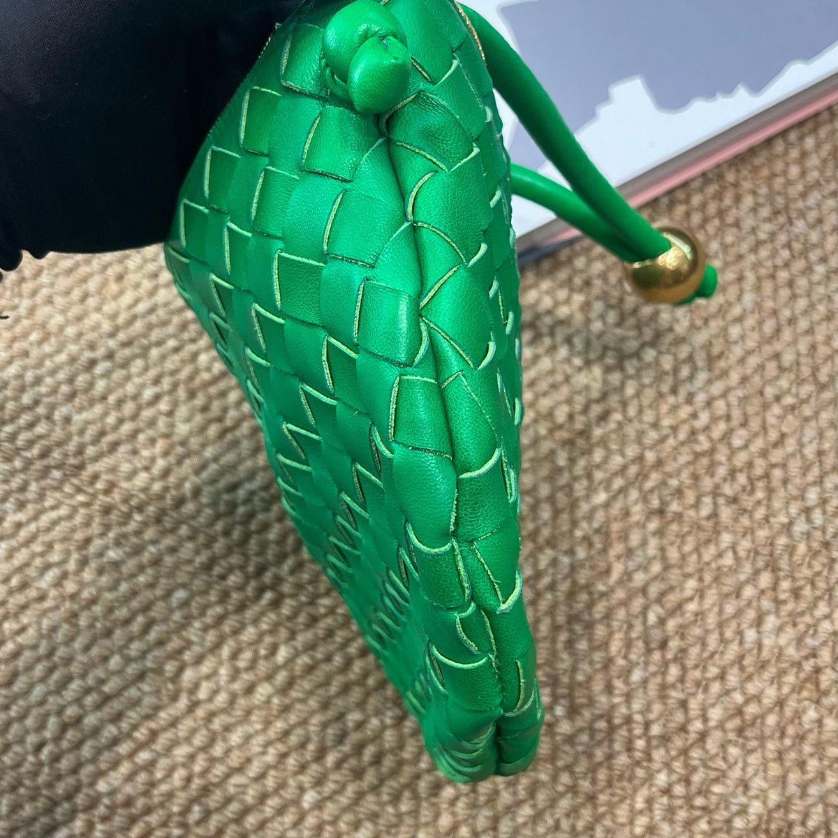 Bottega Veneta - Turn Small - Leather - Green - (Small)
