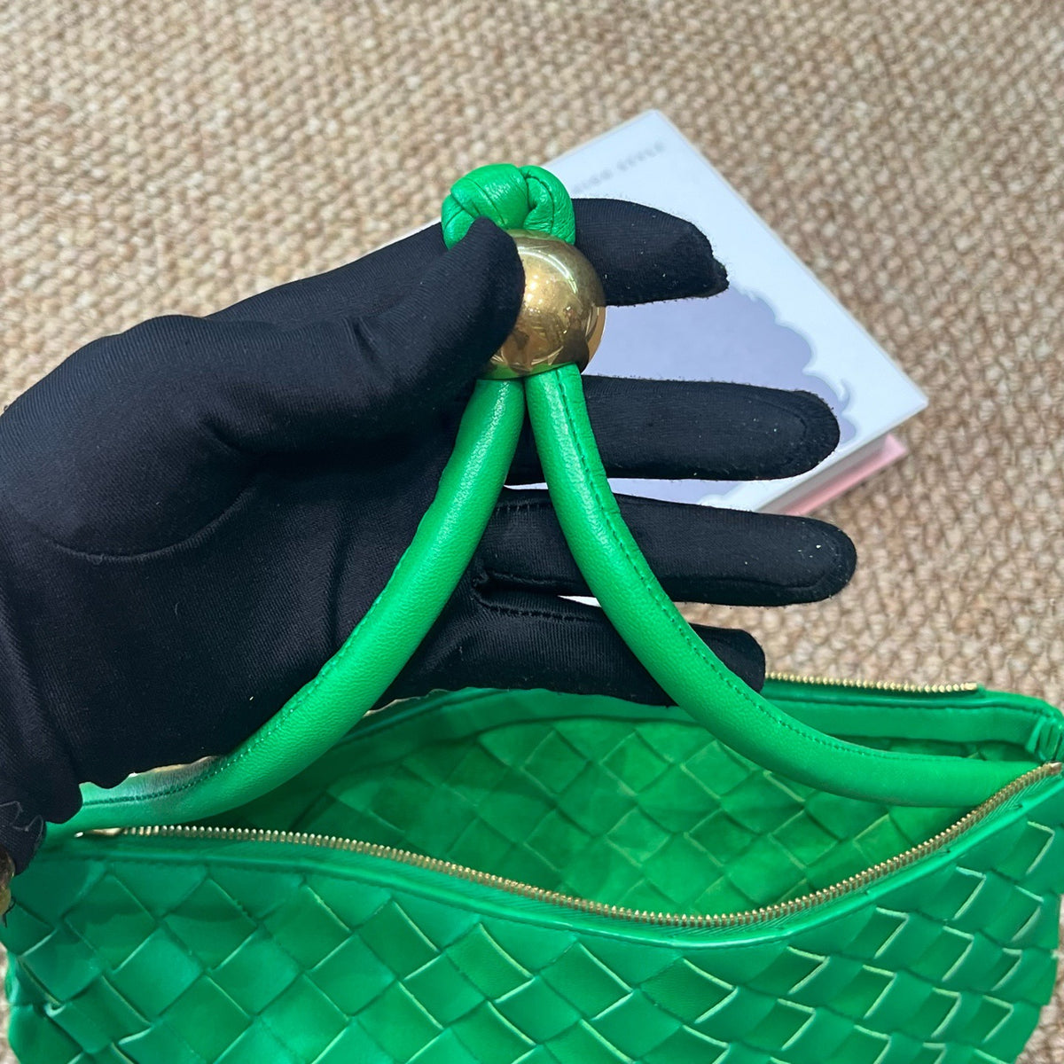 Bottega Veneta - Turn Small - Leather - Green - (Small)
