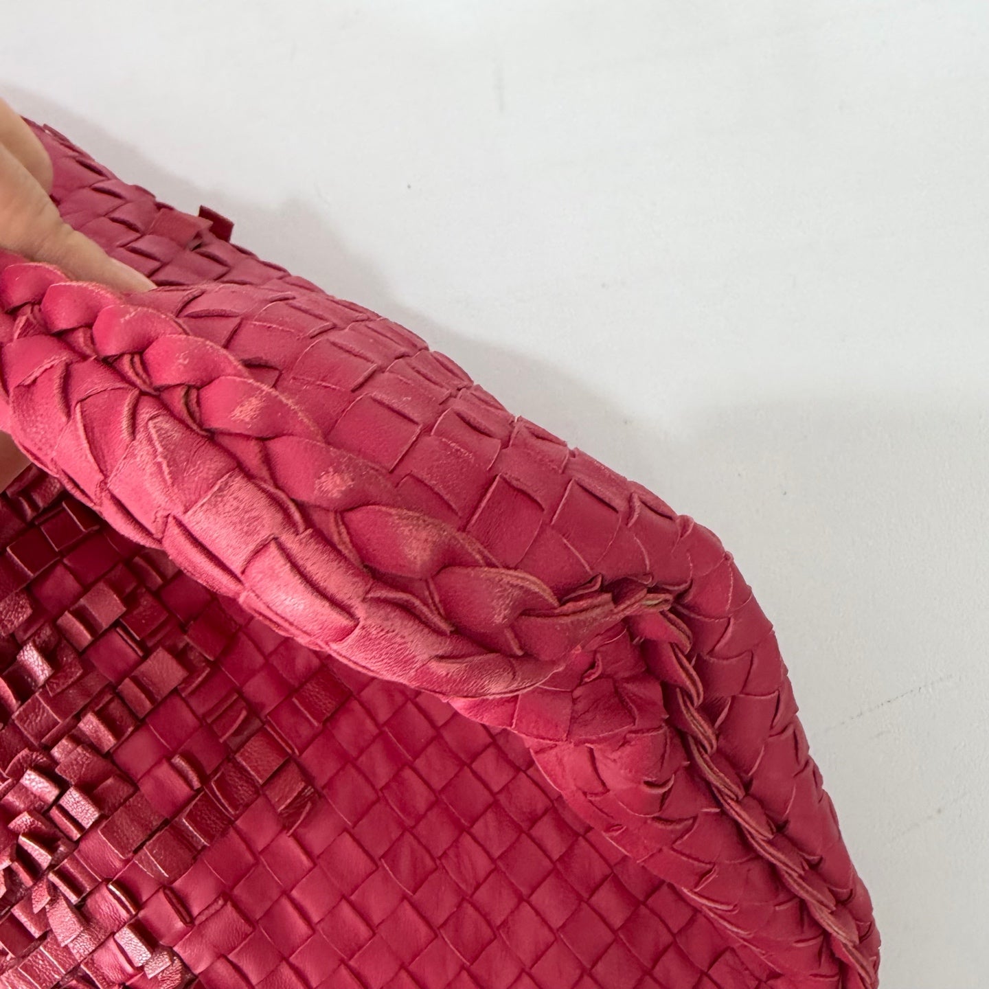 Bottega Veneta - Veneta - Leather - Pink - (large)
