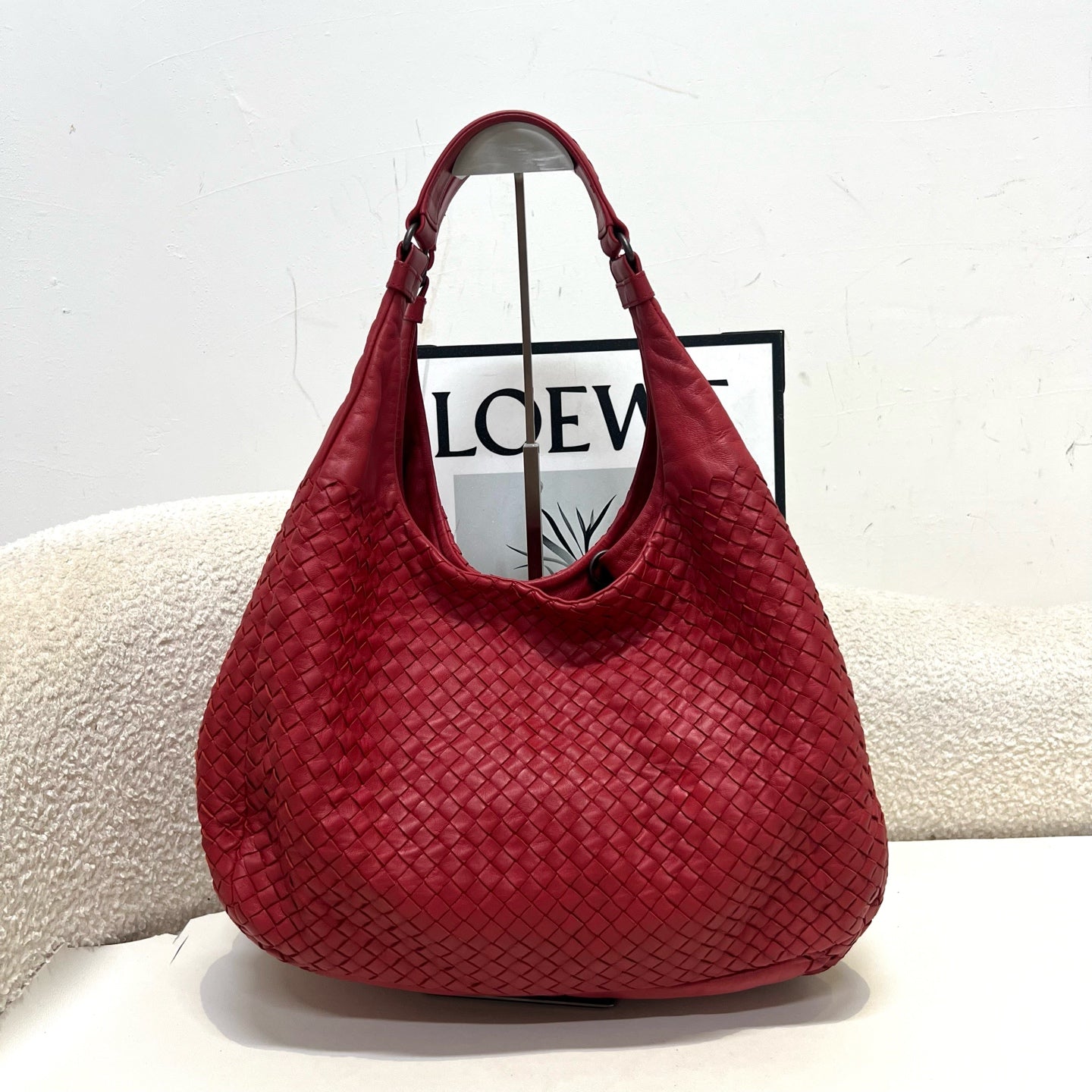 Bottega Veneta - Veneta - Leather - Red - (medium)