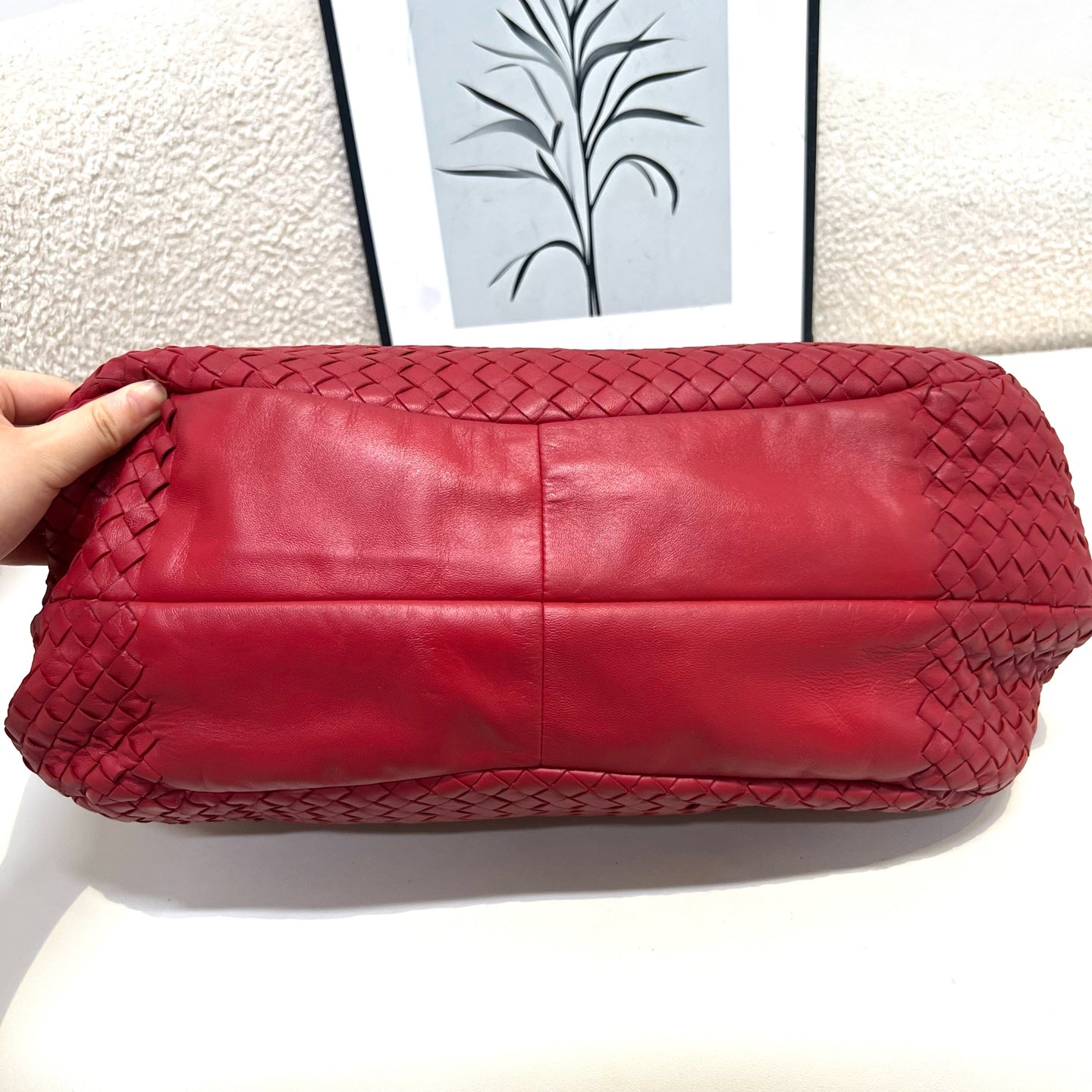 Bottega Veneta - Veneta - Leather - Red - (medium)