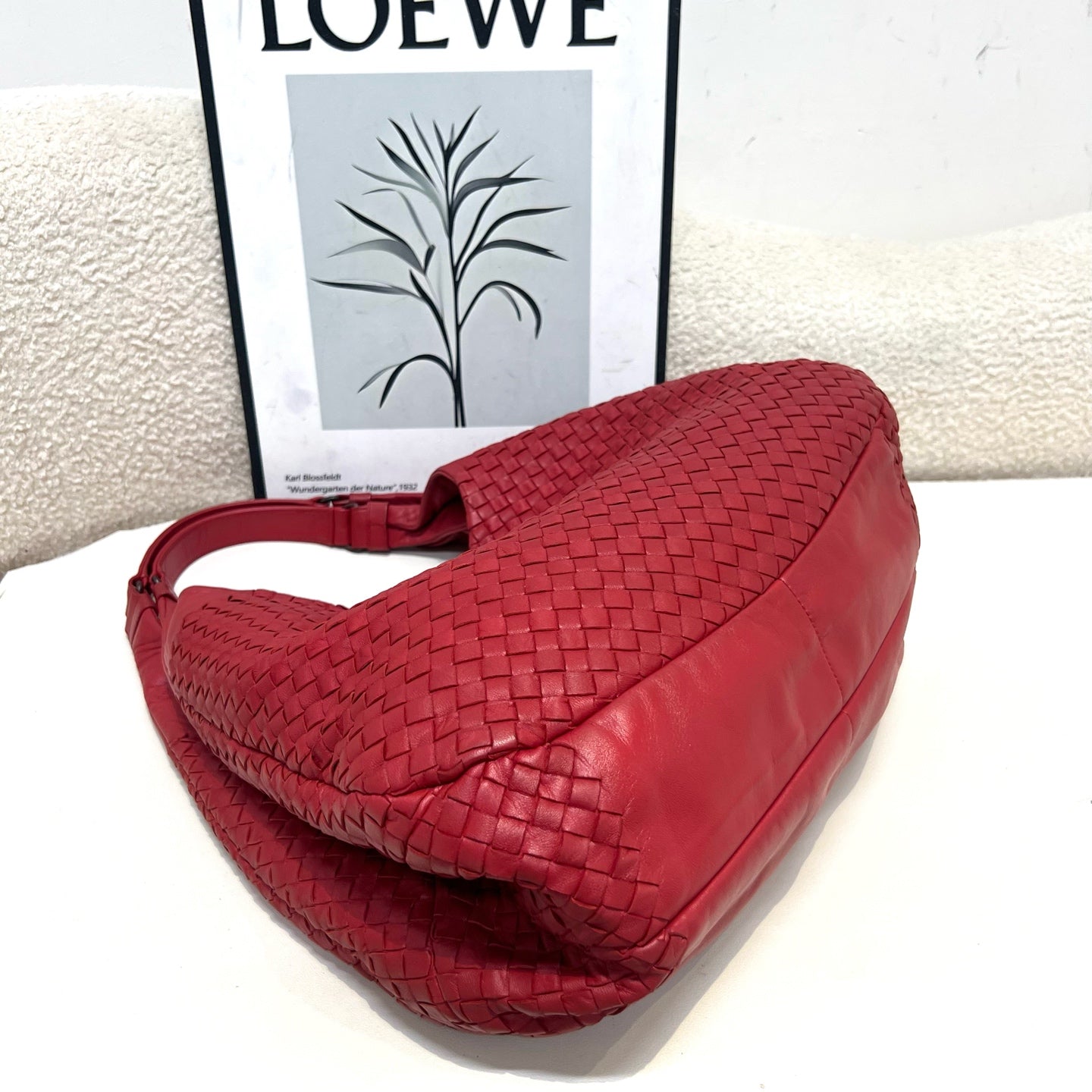 Bottega Veneta - Veneta - Leather - Red - (medium)