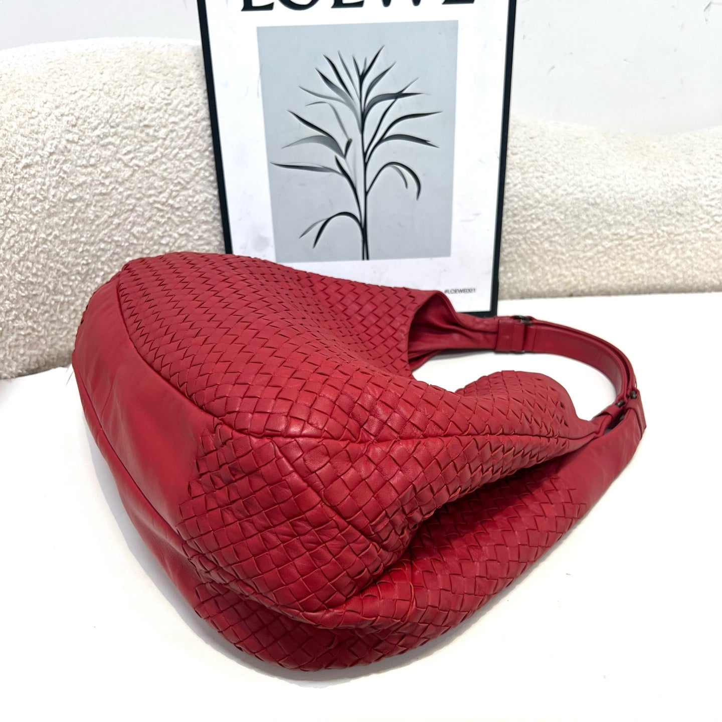Bottega Veneta - Veneta - Leather - Red - (medium)