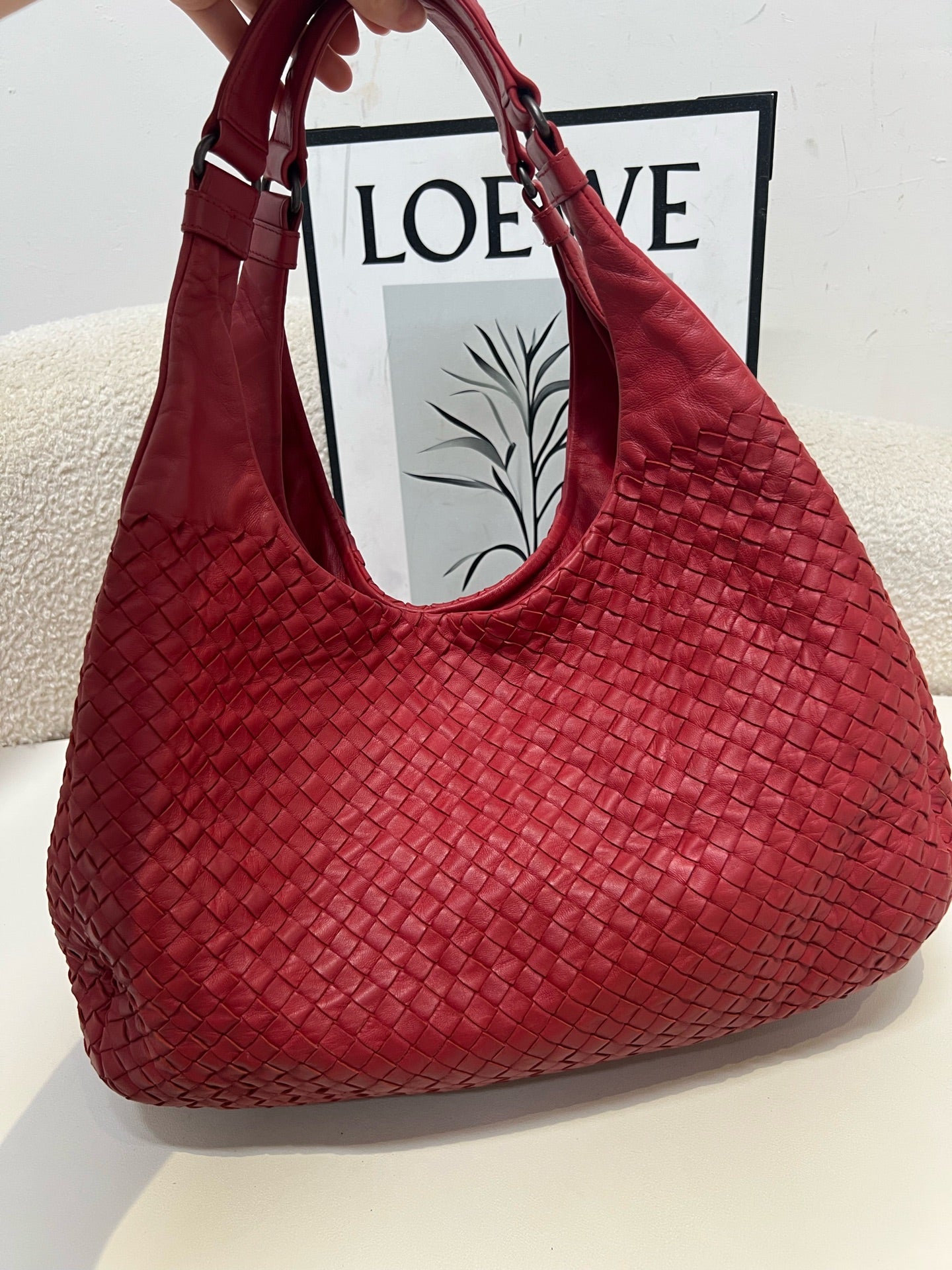 Bottega Veneta - Veneta - Leather - Red - (medium)