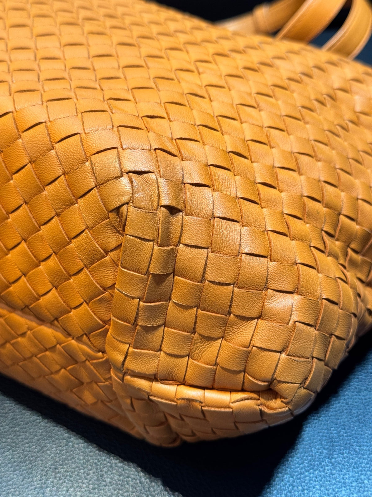 Bottega Veneta - Woven Tote - Leather - Orange - (medium)