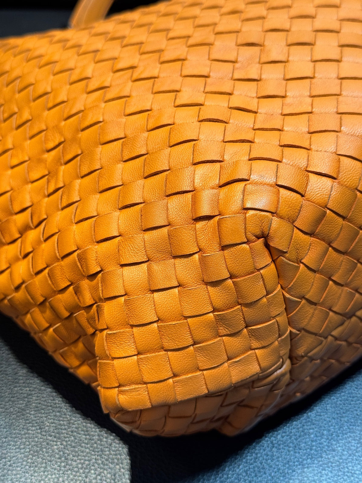 Bottega Veneta - Woven Tote - Leather - Orange - (medium)