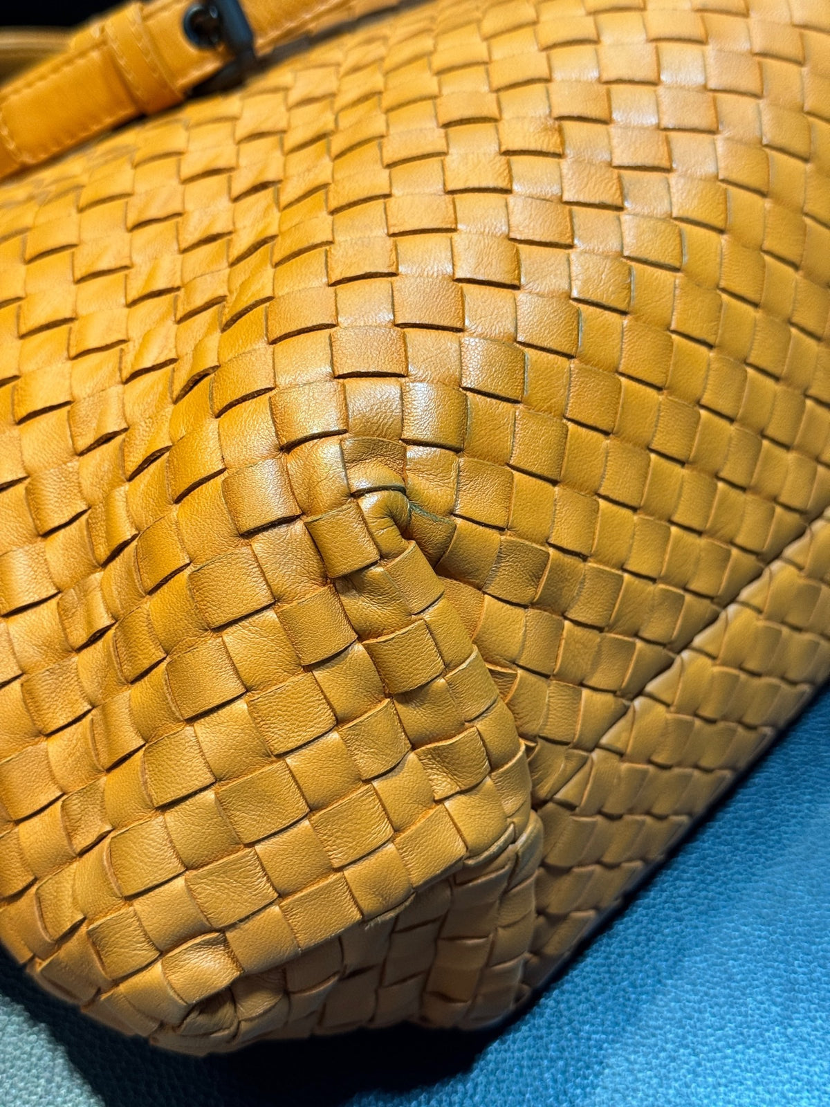 Bottega Veneta - Woven Tote - Leather - Orange - (medium)