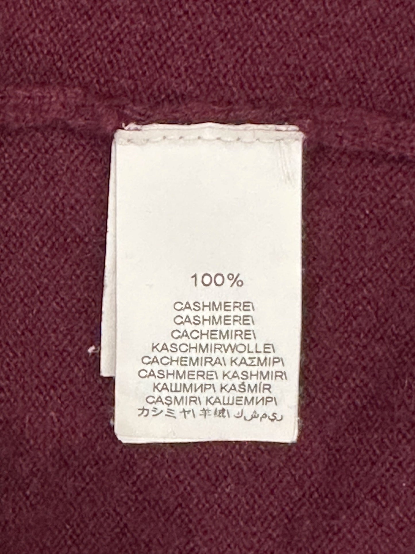 Brunello Cucinelli - Other - Cashmere - Burgundy - (50)