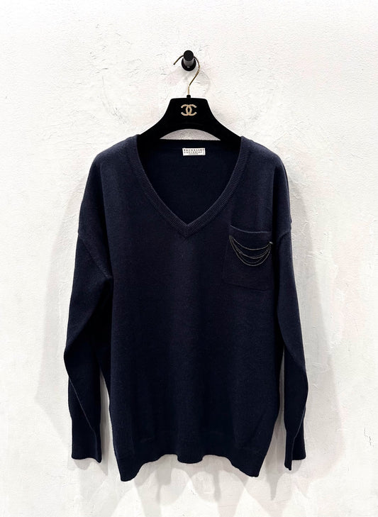 Brunello Cucinelli - Other - Cashmere - Navy - (S)