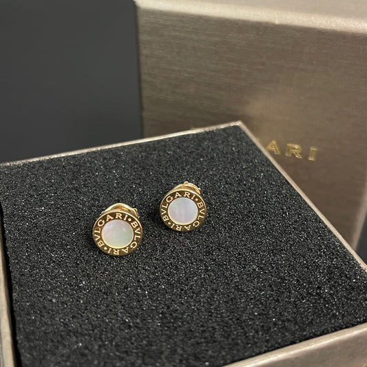 Bulgari - Bvlgari Bvlgari - 18K yellow gold (750) with natural white mother-of-pearl - Gold