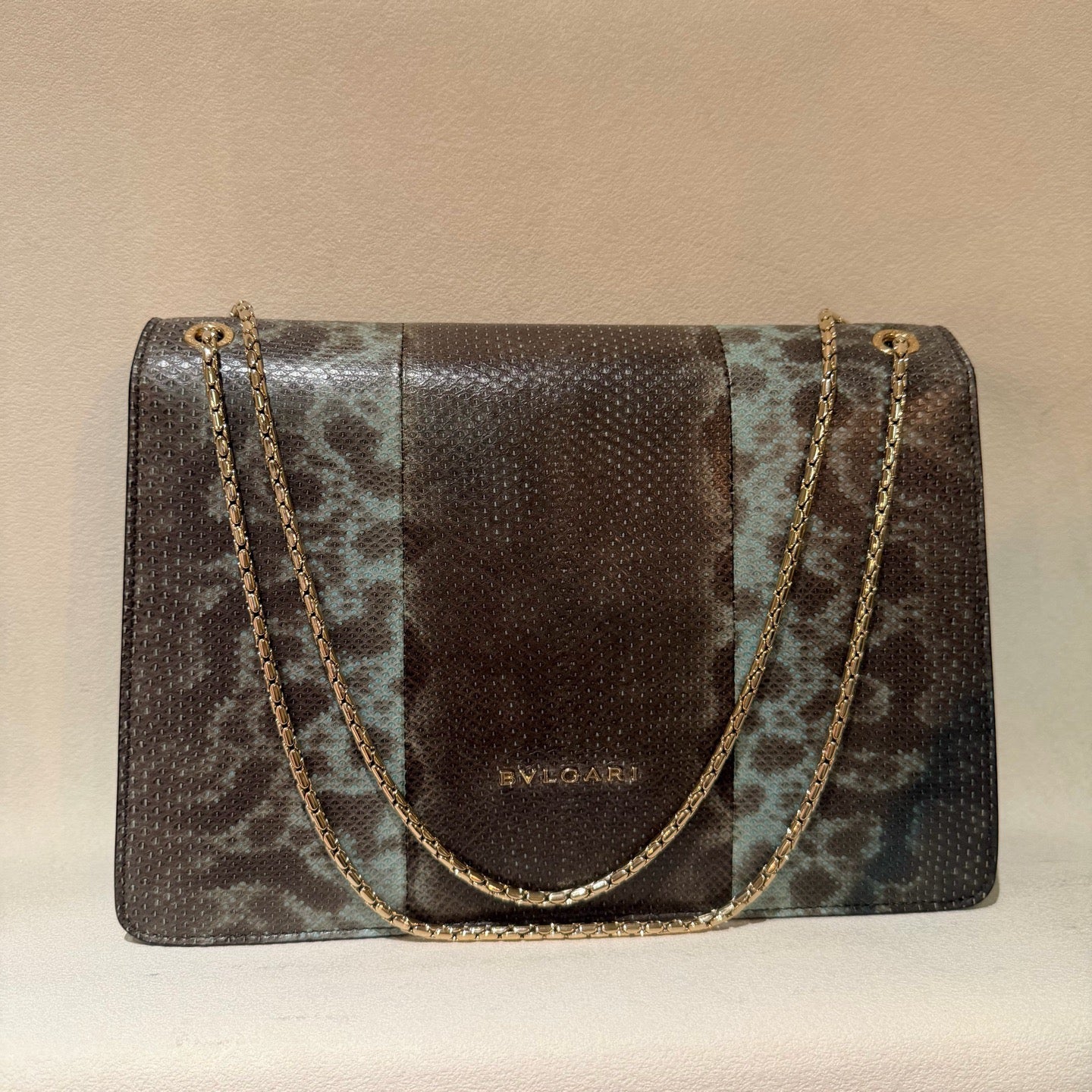 Bulgari - Serpenti - Exotic leathers - Snakeskin - Brown - (mini)