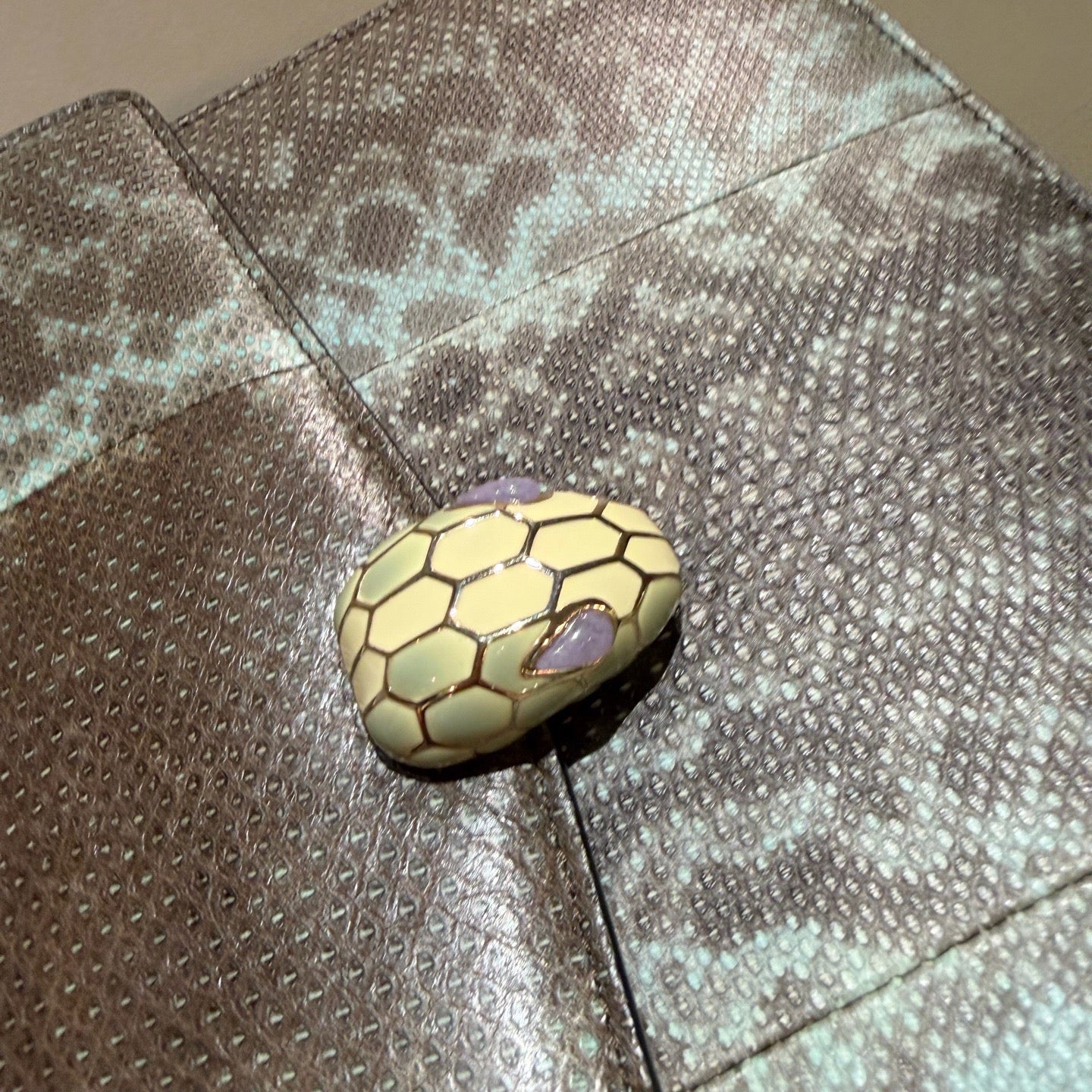 Bulgari - Serpenti - Exotic leathers - Snakeskin - Brown - (mini)