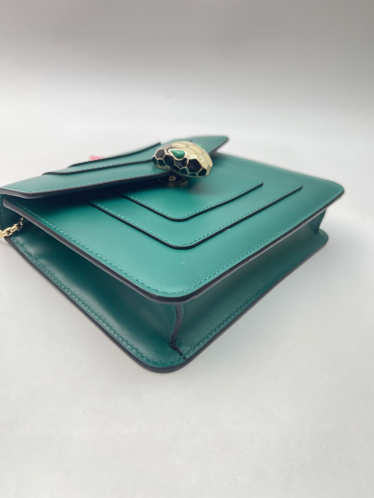 Bulgari - Serpenti Forever 20 - Leather - Green - (Small)