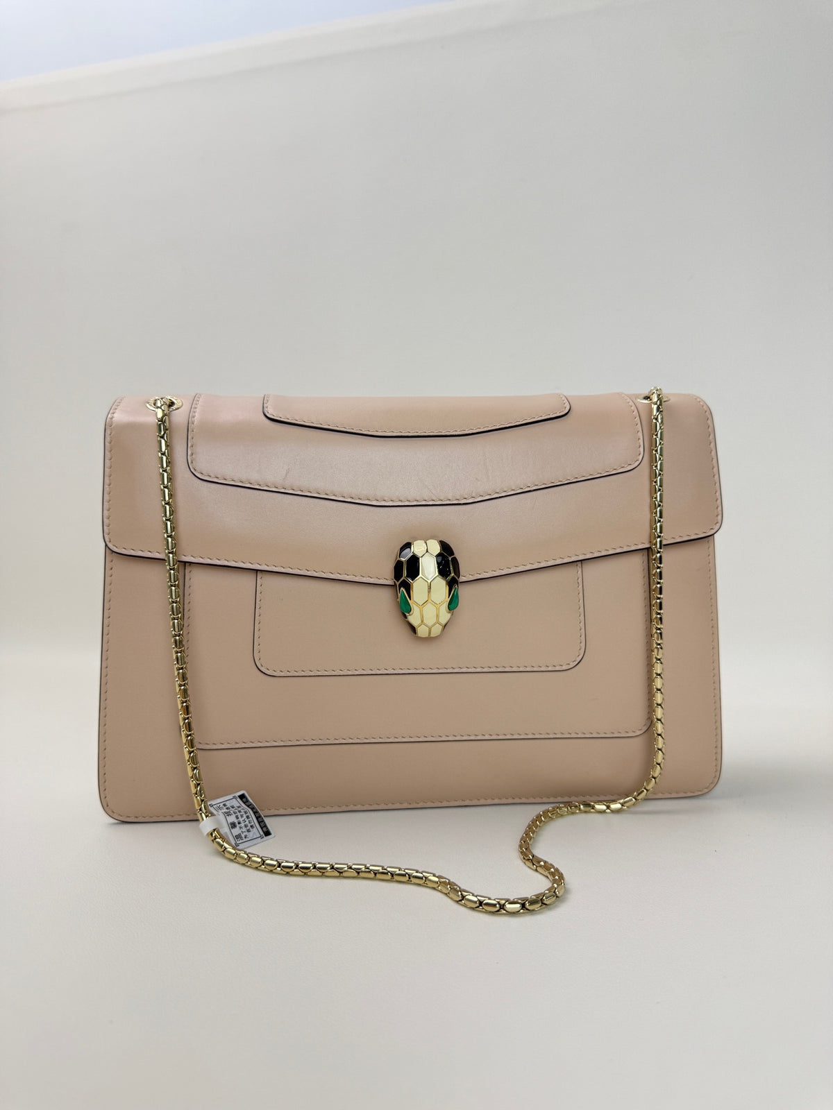 Bulgari - Serpenti Forever - Leather - Beige